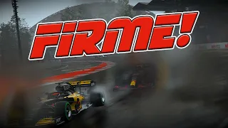 F1 2021 - MY TEAM - GP DO MÉXICO 50% - A CHUVA ME PERSEGUE!