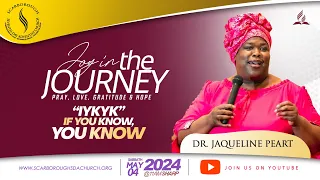 Scarborough SDA Church || Dr.  Jacqueline Peart || IYKYK - If You Know You Know! || May 04, 2024