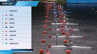 K1 Men's 1000m Semi Final 3 / 2023 ICF Canoe-Kayak SprintWorld Championships & Olympic Qualifier