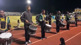 McComb High School Band Homecoming 2021 Percussion Feature