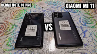Redmi Note 10 Pro против Xiaomi MI 11