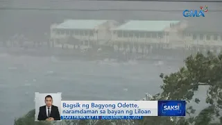 Bagsik ng Bagyong Odette, naramdaman sa bayan ng Liloan | Saksi