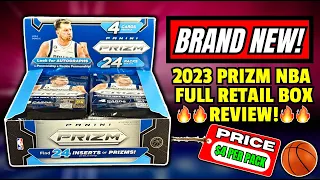 *ARE THESE BOXES WORTH IT FOR $100?🤑 2023 PRIZM BASKETBALL RETAIL BOX REVIEW!🏀