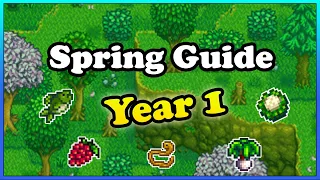 Full Guide for your First Spring - Stardew Valley