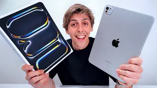 iPad Pro 2024 Unboxing + Setup📱‼️ (Nano-Texture Glass) ❤️‍🔥