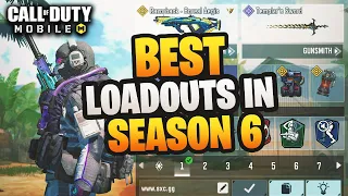 COD MOBILE Season 6 Top Ten Weapons and BEST GUNSMITH FOR CODM!