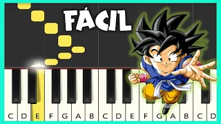 MI CORAZÓN ENCANTADO - DRAGON BALL GT - PIANO FÁCIL - BEGINNER PIANO