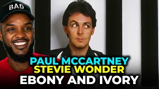 🎵 Paul McCartney & Stevie Wonder - Ebony And Ivory REACTION