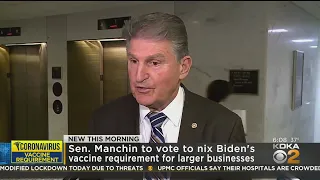 Sen. Joe Manchin To Vote To Overturn Vaccine Requirement