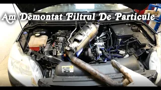 Cum se DEMONTEAZA DPF-ul de pe FORD FOCUS 1.6 TDCI