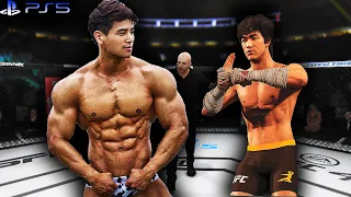 Bruce Lee vs. Chul Soon Hwang BODYBUILDER | EA Sports UFC 4 (PS5)