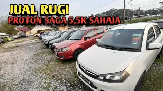 JUAL RUGI KERETA SAGA FLX SECONDHAND MURAH 2024