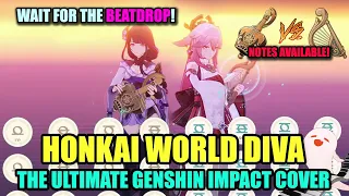 [VIP Request] Houkai Sekai no Utahime (Honkai World Diva) | Genshin Impact Lyre & Zither Cover