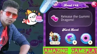 👽  Candy crush saga Level 148 Full Video | Tanbir Gaming |  Candy Game | Tanbir Hossen Gaming ✅