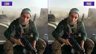 Call of Duty Modern Warfare Low vs. Max (Graphics Comparison)