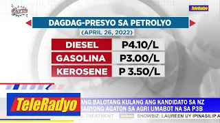 Presyo ng petrolyo tumaas na naman | Sakto (26 April 2022)