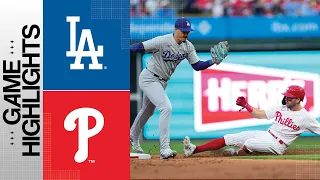 Dodgers vs. Phillies Game Highlights (6/9/23) | MLB Highlights