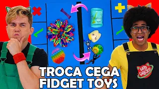 TROCA CEGA DE FIDGET TOYS! #Shorts