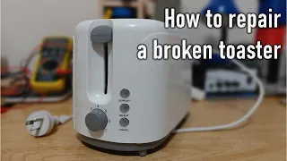 Repairing a Toaster that won't stay on - Fixing a broken Anko Kmart toaster