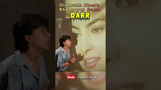 Shahrukh Khan's 😭🔥 Khalnayak Scene 🔥 ❤️Darr Movie's #shorts 💔😭 Shahrukh Khan | Sunny Deol | Juhi
