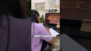 A Perfect Day in Life of NEET Aspirant 😎 | NEET Motivation 🔥| NEET 2024 #shorts #esaral #neet #aiims