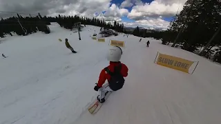 Snowboarding - Retraction turns