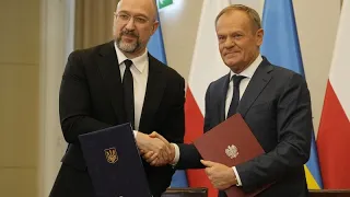 Pologne : Donald Tusk a rencontré son homologue ukrainien pour mettre fin au conflit céréalier