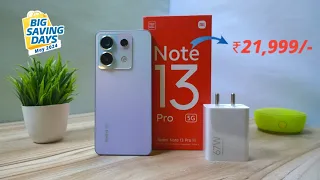 Redmi Note 13 Pro 5G Flipkart Unit Unboxing & Hands on⚡