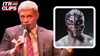 Cody Rhodes On Rey Mysterio KICKING Vince McMahons Door Down!