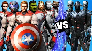 THE AVENGERS (ENDGAME) vs ULTRON - Epic Battle