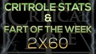 TALKS MACHINA - CRITROLE STATS & FART OF THE WEEK (2x60)