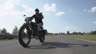 Электрочоппер Megavel Bobber Custom. Поездка в область.