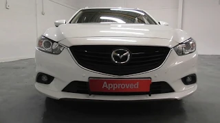 Mazda 6 2.2 SE-L NAV D finished in Snowflake White Pearl Mica,video walkaround !