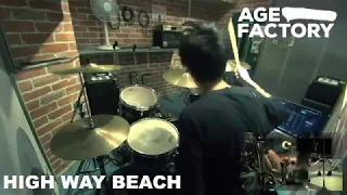 Age Factory - HIGH WAY BEACH 叩いてみた drum cover