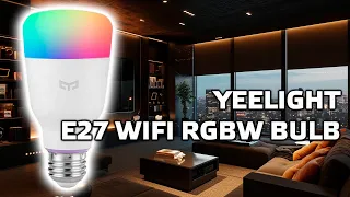 Yeelight YLDP06YL - умная RGBW лампочка под патрон E27 для mihome
