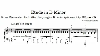 Gurlitt - Etude in D Minor, Op. 82, No. 65