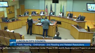 Lincoln City Council Meeting August 7, 2023