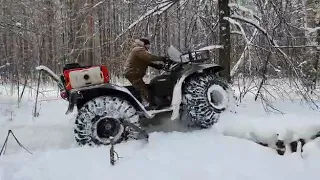 Квадроцикл сокол (а вот и первая поломка)