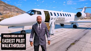 GTA V Prison Break Heist | Easiest Pilot Walkthrough