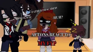 AFTON'S REACT TO MY FYP!i have no ideas for this