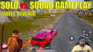 SOLO vs SQUAD GAMEPLAY 🔥  Sweet Revenge At Last Zone 😎 #pubg #devilgaming