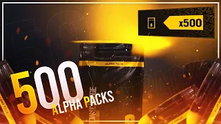 OPENING x500 ALPHA PACKS BUT ONLY LEGENDARY AND EPIC PACKS!