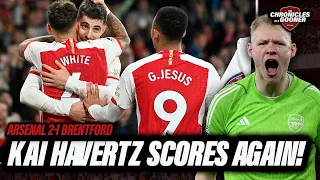 ARSENAL 2-1 BRENTFORD: Havertz scores AGAIN! Ramsdale drama & Arsenal move top temporarily?