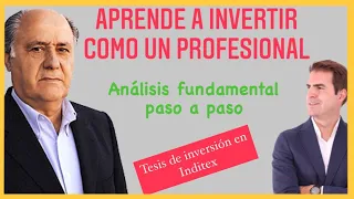 🎖️CÓMO VALORAR ACCIONES EN BOLSA 📈|| EJEMPLO REAL (ITX) ||  ANÁLISIS FUNDAMENTAL ACCIONES