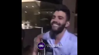 Gusttavo Lima cantando modão de Zezé Di Camargo e Luciano 'Rio e Nova York' em live!