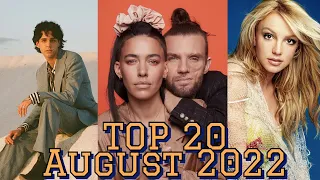 TOP 20 AUGUST 2022 PART 2 | ILOVEMUSICCHARTS