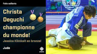 Christa Deguchi s’offre l’or et Jessica Klimkait le bronze | Judo