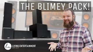 The Monitor Audio Blimey 5.1 Home Theatre Speaker Pack!