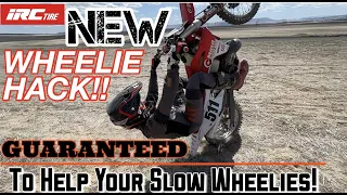 NEW Slow Wheelie Hack!! Guaranteed to Help Your Wheelie Skills!
