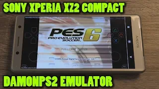 Sony Xperia XZ2 Compact - Pro Evolution Soccer 6 - DamonPS2 v3.0 - Test